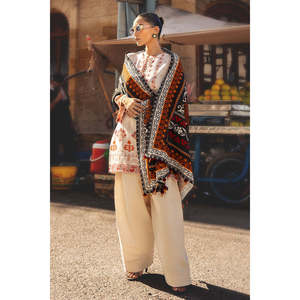 Traje Khaddar de 3 Piezas, 100% Lino Transpirable, con Dupatta, Estampado Digital SC-52004 - Product Image 3