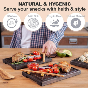 Slice Boards Marvelous Designer Forma y tamaño personalizados Hechos a mano Top Selling Kitchen Prep Boards Home and Kitchen Cutter Block - Product Image 5