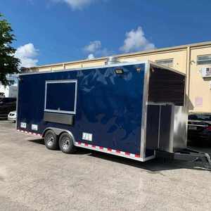 12ft Used Food Truck Trailer with Full Kitchen Equipment Mobile Food <b>Van</b> for BBQ, Snacks & Street Catering Cheap Factory Price - Product Image 6