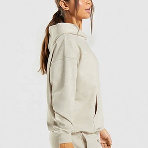 Nouveauté Sweat à capuche pour femme Pull chaud d'hiver à manches longues coupe ajustée Sweat à capuche décontracté OEM avec logo personnalisé - Product Image 2