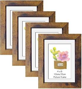 Cadre photo de style unique Cadre photo en MDF coloré décoratif de table pour la maison Cadre photo au design personnalisé à vendre - Product Image 1