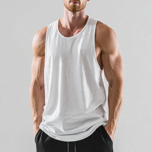 Gym <b>Trainer</b> Sleeveless Acid Wash Tank Top <b>Men</b> 100% Cotton Polyester Washed Singlet Tops <b>Men's</b> Workout Fitness Acid Wash Top <b>Mens</b> - Product Image 4