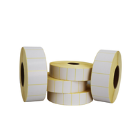 Rouleau d'étiquettes thermiques directes personnalisées de qualité supérieure 100*150mm, autocollantes, imperméables, pour imprimante à codes-barres