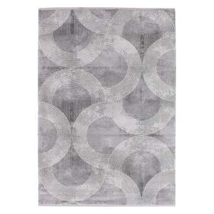 <b>Rugs</b> Depot Modern Vavien A0161 Area <b>Rug</b> 70% Polypropylene 30% Polyester <b>Grey</b> <b>for</b> <b>Bedroom</b> Study Kids Room & Entryway - Product Image 1