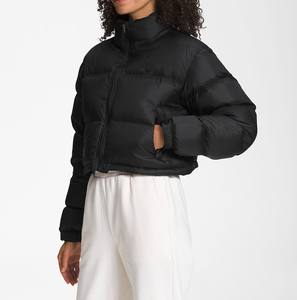 Chaqueta Acolchada de Alta Calidad para Mujer, Personalizada, Teñida, Estampada, Transpirable, Tejida, 2025, Exterior de Poliéster Grueso, Impermeable, de Algodón, para Otoño - Product Image 5