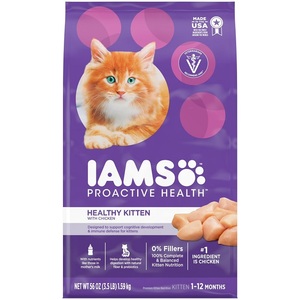 Nourriture pour animaux de compagnie Iams riche en nutriments, conçue pour des niveaux d'énergie optimaux et un bien-être général - Product Image 1