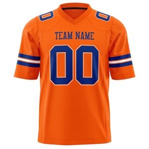 Custom American Football Jersey for Men's <b>Clubs</b> Short Sleeve Polyester Mesh Tops Custom Colors Team Name Number Print Plus Size - Product Image 1