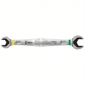 WERA 6002 Joker Double Open-End Wrench 10 X 13 mm Length 167 mm Matt Chrome Plated Shop <b>Tool</b> - Product Image 3