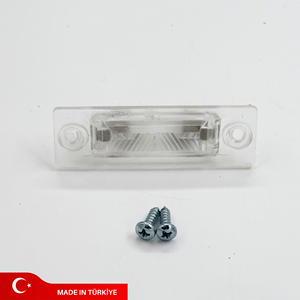 Luz de Matrícula 3B5943021E 12V 10W para VW T5 Touran Caddy Golf Plus Skoda Superb I ABS con Lente Transparente - Product Image 1