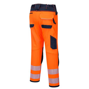 High Quality Men's Cargo <b>Trousers</b> Reflective Safety Workwear For <b>Security</b> Guards Customizable Logo Uniform Working Pants - Product Image 6