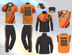 Powerhawke ชุดคริกเก็ต,เสื้อเจอร์ซีย์คอปกแขนเต็มชุดพร้อมจัมเปอร์คริกเก็ตและแจ็คเก็ตสีสวยดีไซน์ล่าสุดปี2022 - Product Image 4