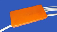 Boîtier FOS-34 pour fibre optique FTTH FTTX, boîte de distribution verticale pour câble de branchement, cassette de raccordement pour immeuble d'appartements