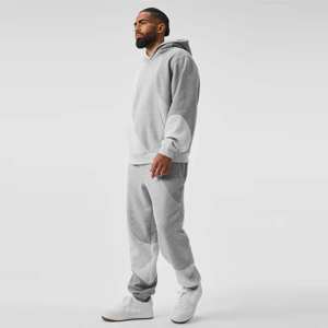 Alta calidad 100% algodón Streetwear hombres en blanco sudaderas con capucha de gran tamaño personalizado peso pesado 400 Gsm Unisex francés Terry Hoodie - Product Image 6