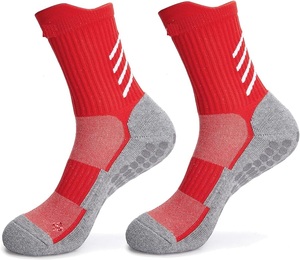 2025 New Design <b>Men's</b> Wool Crew Athletic <b>Socks</b> Self-Heating <b>Thermal</b> No Show for Hiking Trekking Spring Version Polyester - Product Image 1