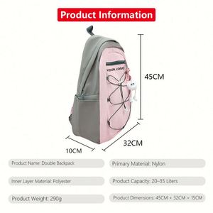 Sac à dos léger pour sports de plein air, pliable, imperméable, pour la randonnée, le camping, en nylon, pour hommes et femmes - Product Image 2