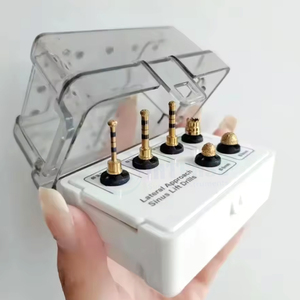 Kit de lifting sinusale pour implants dentaires en acier inoxydable, manuel, pour chirurgie intensive, avec abord par fenêtre latérale, fraises diamantées et ensemble de perceuses de précision - Product Image 3