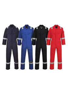 Custom Logo Reflective Safety <b>Overalls</b> High Visibility Coveralls Cotton Nylon <b>Mechanic</b> Uniform Industry Protective Workwear Gear - Product Image 2