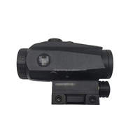 Lunette de chasse SWFOX d'origine 3x30 avec illumination de point rouge, grossissement 4x, viseur central, télescope en aluminium