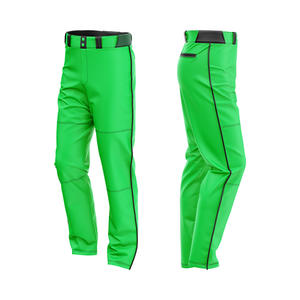 Pantalon de baseball professionnel personnalisable avec impression par sublimation, logo frontal, évacuation de l'humidité, séchage rapide, tailles plus grandes - Product Image 3