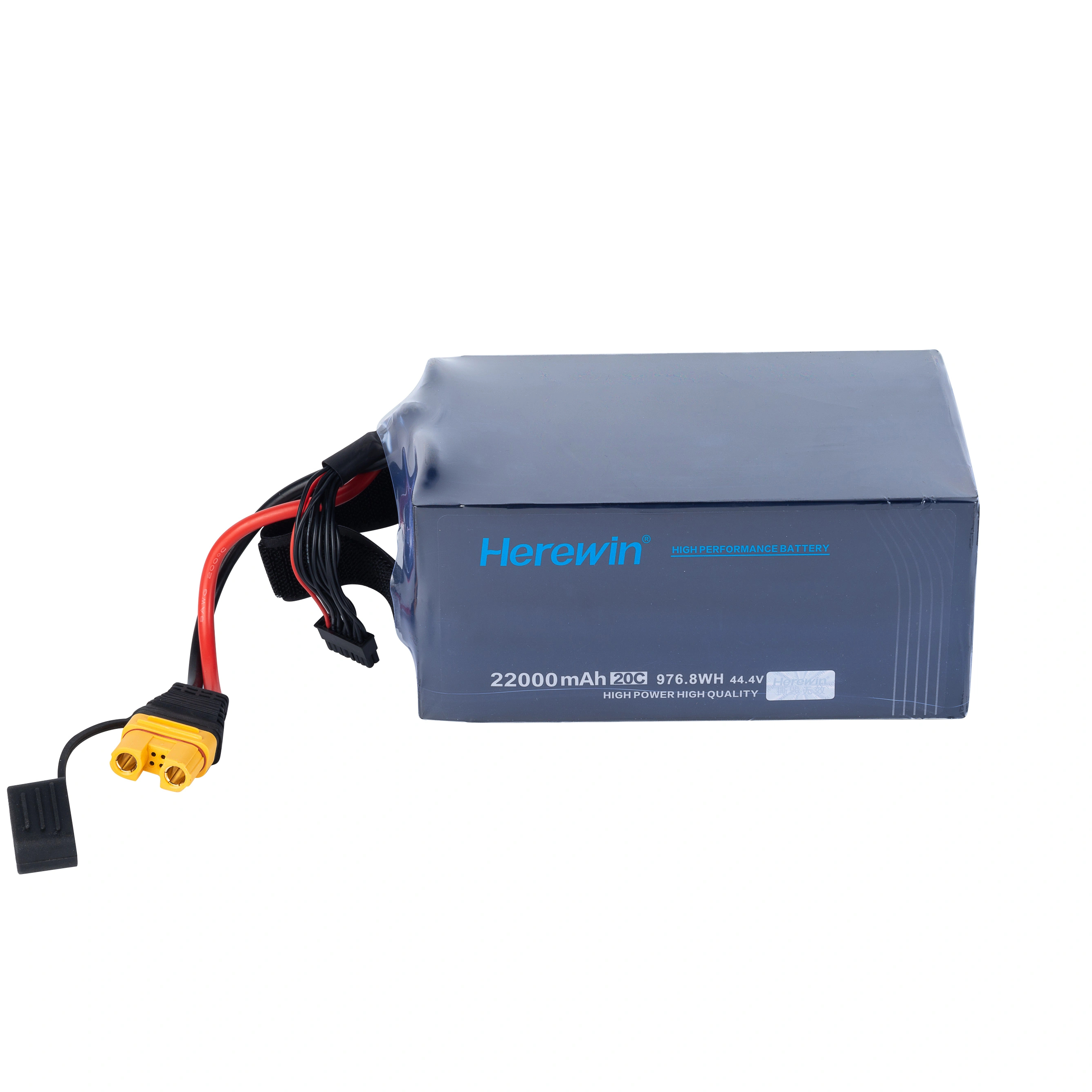 Herewin 44,4 В 22AH 976,8wh 12S 22000mAh 25C Дрон литиевая батарея с высокой скоростью разряда Дрон батарея XT90 AS150