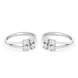 NOVAMART Fine <b>Gold</b>-Plated Copper <b>Toe</b> <b>Rings</b> for Wedding Engagement Gifts by Zarkan Beauty Blocks Wholesale Export - Product Image 3