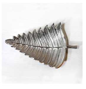 Plateau de service en aluminium de luxe d'excellente qualité, style artistique en métal pour la maison pour l'affichage de bonbons et de desserts - Product Image 2
