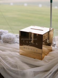 Boîte en acrylique transparent de haute qualité la plus vendue en 2025: boîte-cadeau en acrylique de mariage personnalisée pour des célébrations élégantes - Product Image 5