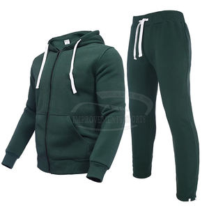 2024 hiver Collection nouvelle mode sur mesure hommes 100% coton survêtements respirant séchage rapide grande taille 100% coton ensembles - Product Image 1
