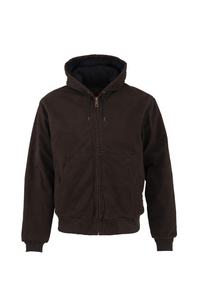 Veste de travail décontractée d'automne à capuche, fermeture éclair, manches courtes, boutonnée, respirante, en cuir, pour hommes - Product Image 5