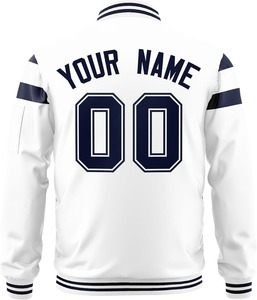 Chaqueta Varsity de lujo para hombre, de gran tamaño Premium bombardero, satén, ropa de calle de alta calidad, colores contrastantes, rayas XS, triangulación de envíos - Product Image 2