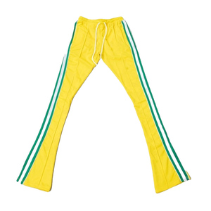 Pantalon de survêtement pour homme avec rayures latérales et cordon de serrage à la taille, survêtement personnalisé, pantalon de grande taille, pantalon de jogging empilé - Product Image 5