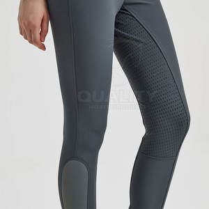 Recién llegado, pantalones de montar a caballo, cómodos pantalones ecuestres para jóvenes con cintura elástica, pantalones de montar a caballo - Product Image 4