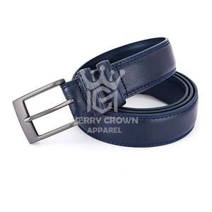 2025 Cinturones de cuero de piel de vaca de primera calidad para hombres Hebilla de acero de tarifa de venta completa de colores personalizados - Product Image 4