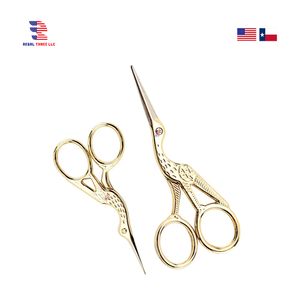 Nouveauté : Ciseaux de manucure et de cuticules en acier inoxydable doré rose, coupe-poils de nez et de sourcils, coupe-peaux sèches - Product Image 6