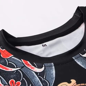 Rashguards BJJ à dégradé de couleur, rashguards de conception personnalisée de haute qualité MMA, rashguards compressés en gros - Product Image 4