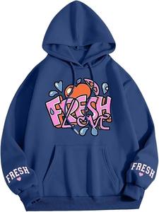 Pull à Capuche Confortable et Doux Broderie Classique de Dessin Animé 3D pour l'Hiver avec Logo Personnalisé à la Mode - Product Image 5