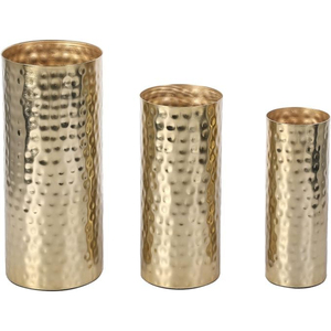 Accessoire de décoration de table Ornements de maison modernes Vase à fleurs en métal or et argent de qualité supérieure pour tables à prix abordable - Product Image 6