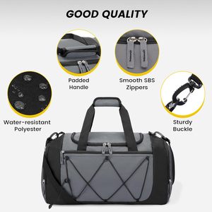 Sac de voyage léger très vendu avec compartiment à chaussures, sac de voyage pour effets personnels, sac de week-end pour voyages et sports, usine OEM VN - Product Image 5