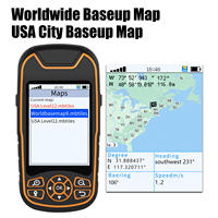 Récepteur GPS portable multi-bandes haute précision, étanche, utilisation en extérieur, émetteur longue portée, batterie rechargeable 4000 mAh, métal