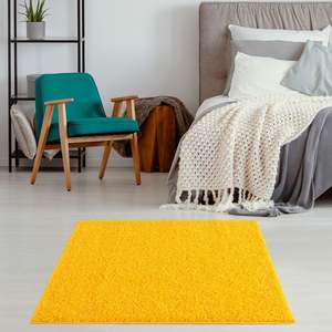 Tapis de cuisine jaune uni Myshaggy 60X110 cm - Product Image 5