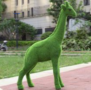 Tùy Chỉnh Kim Loại Cỏ Nhân Tạo Cho Vườn Nhà Ngoài Trời Kết Cấu Thép Tổng Hợp Động Vật Nhà Máy Độc Đáo Cho Ngoài Trời Trang Trí Nội Thất - Product Image 2