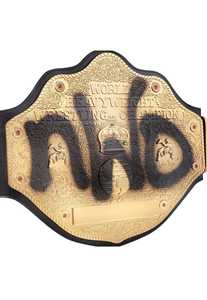 Wwe เข็มขัดมวยปล้ำระดับแชมป์4มม. แผ่นสังกะสีเข็มขัดหนังรุ่น World เฮฟวี่เวท - Product Image 3