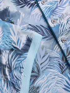 Chemises pour hommes en polyester et élasthanne de haute qualité, imprimées, décontractées, vente en gros, logo personnalisé, tailles plus, polos de golf, tissu jersey - Product Image 4