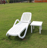 Tumbonas de Lujo para Piscina y Playa, Muebles de Exterior para Patio, Sillas Reclinables para Piscina