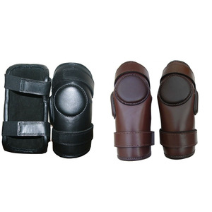Rodilleras de polo duraderas para entrenamiento de equitación Protección cómoda Ajustable Campo ligero Equipo DE SEGURIDAD ecuestre - Product Image 1