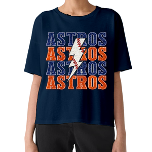 T-shirts en coton coupe confortable pour femmes T-shirts brodés à paillettes personnalisés pour le jour du match Équipe célèbre Tendance en stock pour adultes en gros - Product Image 4