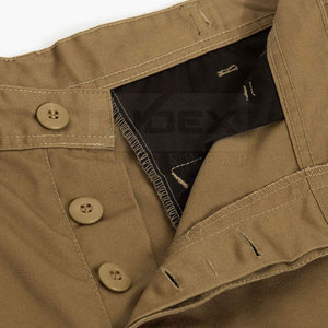 Pantalones Cargo deportivos para hombre con logotipo personalizado 100% algodón de secado rápido y cintura alta ligera informal para deportes - Product Image 4