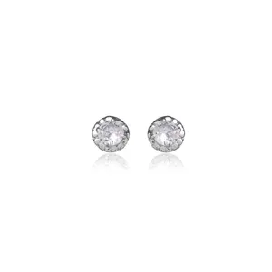Pendientes de Botón de Plata de Ley 925 con Circonita Cúbica para Mujer, Modernos, en Oro de 14K y 18K, con Formas de Mariposa y Flor, Regalo de Joyería Perfecto - Product Image 2