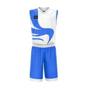Venta al por mayor de uniformes de baloncesto hechos en Pakistán con logotipo personalizado chándal servicios de tela personalizados disponibles precio barato MOQ bajo para la venta - Product Image 4