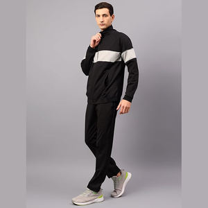 Men's High Quality Winter Track Suit Set Polyester Full Zipper <b>Jacket</b> & Pants Windproof Quick Dry Durability & Breathability - Product Image 4
